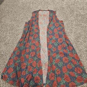 LuLaRoe Colorful Floral Cardigan
